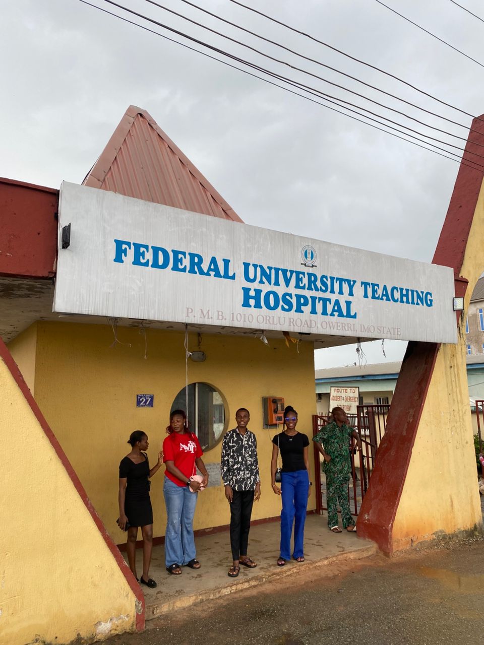 VOA volunteers at Federal University Teaching Hospital, Owerri
